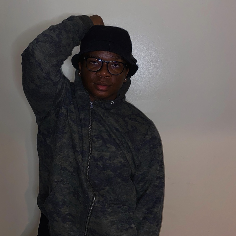 Camo zip up